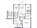 Detailed floor plan showcasing the layout of the home, including the Primary suite, kitchen, and living areas at 5469 Ocean Breeze Dr, Spring Hill, FL 34609