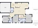 Layout of a 1928 square foot home including garage, kitchen, bathroom, and laundry room at 10169 Holly Berry Dr, Weeki Wachee, FL 34613