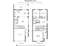 Detailed floor plan showcasing a home with 3 bedrooms, 2.5 baths, and a 2-car garage at 13610 Wolfpack Rd, Hudson, FL 34667