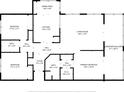Floor plan showcasing a spacious layout with two bedrooms, two baths, and a large living area at 2725 Terra Ceia Bay Blvd # 201, Palmetto, FL 34221
