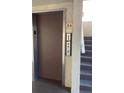 An elevator inside the building near a stairwell for easy access at 215 Valencia Blvd # 212, Belleair Bluffs, FL 33770
