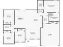 Detailed floorplan showcasing the layout of the home's bedrooms, bathrooms, and living spaces at 18392 Poston Ave, Port Charlotte, FL 33948