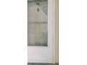 Close up of the front door with the screen, door knob, and 'no smoking' sign at 6151 Bahia Del Mar Blvd # 125, St Petersburg, FL 33715