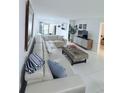 Bright living room with large sectional sofa and decorative accents creating a cozy atmosphere at 870 Virginia St # 108, Dunedin, FL 34698