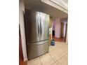 Modern kitchen featuring a stainless steel french door refrigerator at 12322 Alta Mira St, North Port, FL 34287