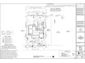 Proposed two-story home site plan and lot layout at 4314 W Vasconia St, Tampa, FL 33629