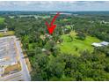 Aerial view highlighting property location and surrounding area at 3003 N Wilder Rd, Plant City, FL 33563