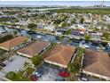 Aerial view of condo complex near the waterfront at 1025 Apollo Beach Blvd # D, Apollo Beach, FL 33572