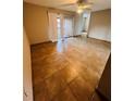Bright living room with tile floors and sliding glass doors at 9035 Westchester Cir # 135, Tampa, FL 33604