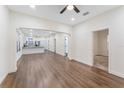 Bright living room with hardwood floors and an open floor plan at 1514 E 26Th Ave, Tampa, FL 33605