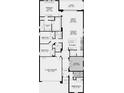 Open floor plan with 4 bedrooms, 2 baths, large great room, and lanai at 10571 Piedra Dr, Palmetto, FL 34221