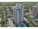 Aerial view of the building, showing its location and surrounding area at 4141 Bayshore Blvd # 1203, Tampa, FL 33611