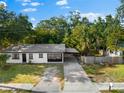 Aerial view of a single-Gathering home, showcasing its location and curb appeal at 2504 38Th W Ave, Bradenton, FL 34205