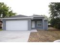 Charming single-story home featuring a two-car garage and minimalist landscaping at 1005 N Park Rd, Plant City, FL 33563