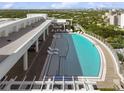 Stunning rooftop pool with city views at 2910 W Barcelona St # 802, Tampa, FL 33629