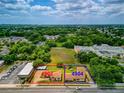 Aerial view of two houses with large yards at 4904 N Habana Ave, Tampa, FL 33614