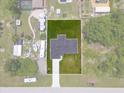 Aerial view of the property showing its size and location at 10317 Gulfstream Blvd, Englewood, FL 34224
