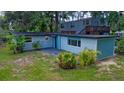 Newly renovated light blue single story home at 5369 Tuscawilla Dr, Weeki Wachee, FL 34607