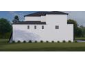 Side view of a modern two-story home with multiple windows at 2221 S Occident St, Tampa, FL 33629