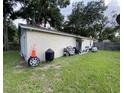 Spacious backyard with plenty of room for outdoor activities at 4605 N 39Th St # 1/2, Tampa, FL 33610