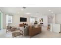 Bright and airy living room with modern furniture at 2996 Forest Meadow Ave, Valrico, FL 33594