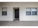 Private condo entrance with welcoming feel at 2438 Enterprise Rd # 6, Clearwater, FL 33763