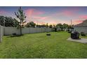 Large backyard perfect for outdoor activities at 7864 Broad Pointe Dr, Zephyrhills, FL 33540
