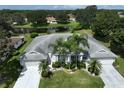 Single-Gathering home with a large backyard and a view of a pond at 902 Mcdaniel St # 1, Sun City Center, FL 33573