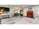 Bright and spacious living room featuring a stylish layout at 2219 Beach S Blvd, Gulfport, FL 33707