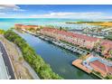 Luxury waterfront community with a marina and pool at 5000 Culbreath Key Way # 4-306, Tampa, FL 33611