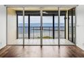 Private balcony offering breathtaking ocean views at 7100 Sunset Way # 405, St Pete Beach, FL 33706
