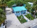 Aerial view of the property and its features at 724 Gulf Blvd # A & B, Indian Rocks Beach, FL 33785