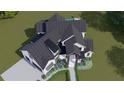 Modern farmhouse home with large lot and attached garage at 8100 Spring Forest Ln, Wesley Chapel, FL 33544