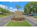 Clearview Oaks Condominium entrance sign in Palms of Paradise at 4001 58Th N St # 28, St Petersburg, FL 33709