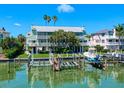 House with private dock and boat slip on the water at 2505 Bay Blvd # 1, Indian Rocks Beach, FL 33785