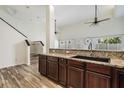 Kitchen with granite countertops and stainless steel appliances at 9548 Orange Valley Ct # 0, Tampa, FL 33618