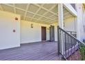 Private condo entry with deck and railing at 29129 S Bay Hollow S Dr # 3213, Wesley Chapel, FL 33543