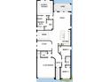 Split bedroom floor plan with 2 car garage, lanai and study at 11814 Richmond Trl, Parrish, FL 34219
