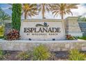 Esplanade at Wiregrass Ranch community entrance sign at 4134 Montegrappa Way, Wesley Chapel, FL 33543