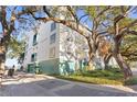Building's exterior showcasing unique architectural details at 4950 Bayshore Blvd # 13C, Tampa, FL 33611
