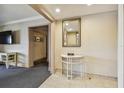 Condo entryway with mirror and hallway view at 36750 Us Highway 19 N # 04308, Palm Harbor, FL 34684