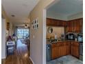 Kitchen with stainless steel appliances and granite counters at 3507 59Th W Ave # 4020, Bradenton, FL 34210