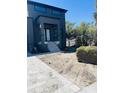 New home construction with a paved driveway, entry stairs, and space for landscaping at 4716 W Euclid Ave, Tampa, FL 33629