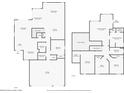 Two-story home floor plan, showing bedrooms, bathrooms, and living spaces at 20270 Merry Oak Ave, Tampa, FL 33647