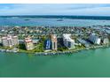 Aerial view of Island Walk community at 690 Island Way # 812, Clearwater Beach, FL 33767