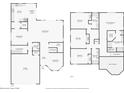 Two-story home floor plan with four bedrooms at 18051 Java Isle Dr, Tampa, FL 33647
