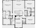 Second floor plan with primary suite, game room, and additional bedrooms at 16212 Alpha Grove Pl, Odessa, FL 33556