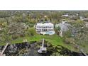 Luxury waterfront home with pool and private dock at 2905 Safe Harbor Dr, Tampa, FL 33618
