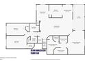 Two-story floor plan showing a spacious layout with two bedrooms, two baths, and a large lanai at 20180 Ragazza Cir # 201, Venice, FL 34293