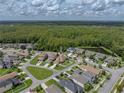 Aerial view showing home's location in neighborhood at 8720 Savory Walk Dr, Land O Lakes, FL 34637